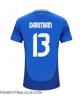 Italia Matteo Darmian #13 Tricou Fotbal Replică European 2024 Barbati Acasa